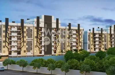 Apartamento com 2 quartos à venda na rua monsenhor ivo zanlorenzi, 5145, cidade industrial, curitiba por r$ 516.100