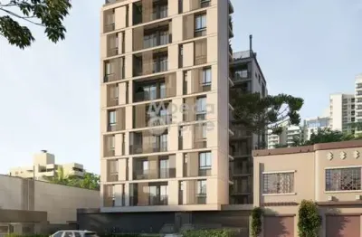 Apartamento com 1 quarto à venda na rua brigadeiro franco, 1173, mercês, curitiba por r$ 477.100