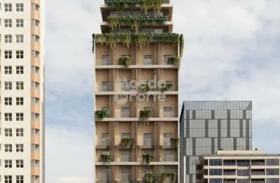 Apartamento com 1 quarto à venda na avenida visconde de guarapuava, 2807, centro, curitiba por r$ 452.670