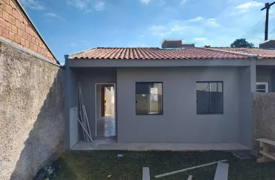 Casa condominio fechado colombo com terreno nos fundos