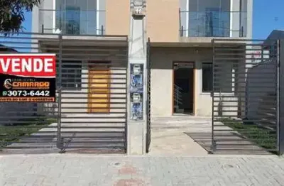 Sobrado novo 86m2 com terraço sítio cercado - localização privilegiada