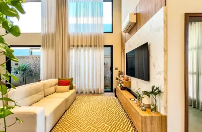 Casa térrea de 185m² com 03 suítes à venda em condomínio -quinta dos ventos