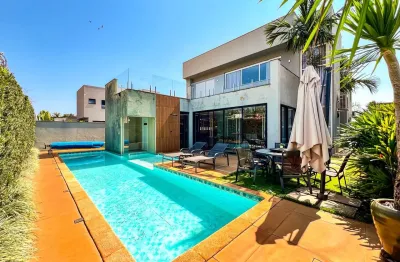 Casa de 374m² com 03 suítes à venda no condomínio alphaville .