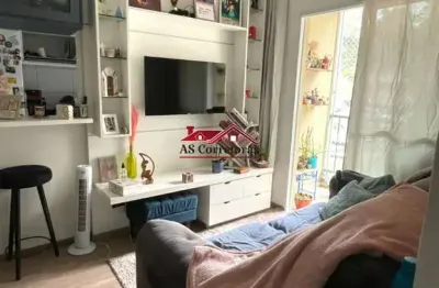Apartamento à venda em osasco-sp: 2 quartos, 1 suíte, 2 salas, 2 banheiros, 1 vaga de garagem - bairro umuarama - 57,00m²