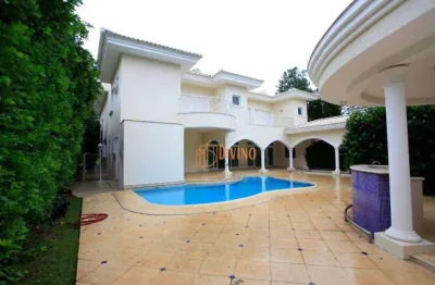 Casa com 4 dormitórios à venda, 544 m² por r$ 5.900.000,00 - lago azul - araçoiaba da serra/sp