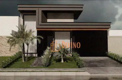 Casa térrea moderna à venda no condomínio terras são francisco