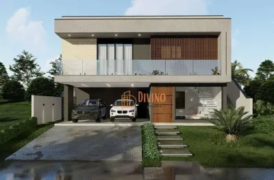 Casa de luxo à venda no condomínio alphaville nova esplanada 3