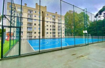 Apartamentos novos com 2 quartos, prontos para morar em condomínio clube no atuba em pinhais