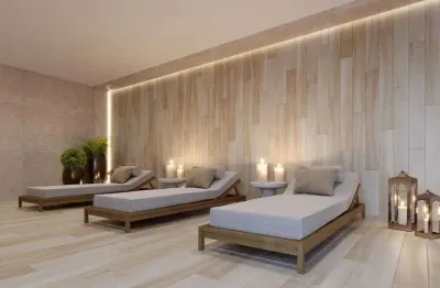 Imóvel 57m² - 2 dormitórios - sendo 1 suíte com varanda e 1 vaga - próximo a av. ver. joão de luca