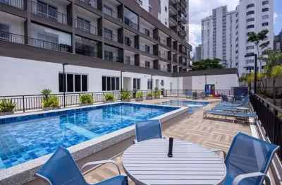 Apartamento no campo belo 55m² - 2 dormitórios - sendo 1 suíte com varanda e 1 vaga - metrô eucalipt