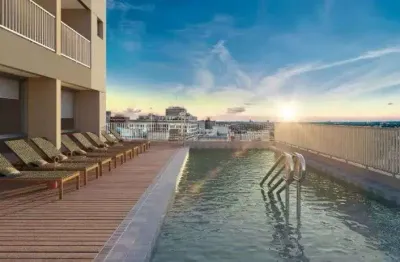 Apartamento em pinheiros 53m² - 2 dormitórios - sendo 1 suíte com varanda e 1 vaga - zona oeste