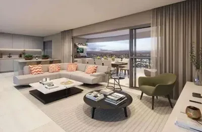 Apto 120m² no signature by ott – 3 dorms, suíte e varanda gourmet