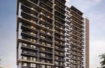 Apartamento na vila clementino 38m² - 1 dormitório sendo 1 suíte com varanda e 1 vaga - santa cruz