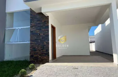 Casa com 2 dormitórios à venda, 80 m² por r$ 550.000,00 - bosque da mata - tijucas/sc