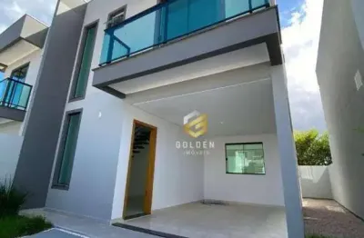 Sobrado com 3 dormitórios à venda, 115 m² por r$ 600.000,00 - universitário - tijucas/sc