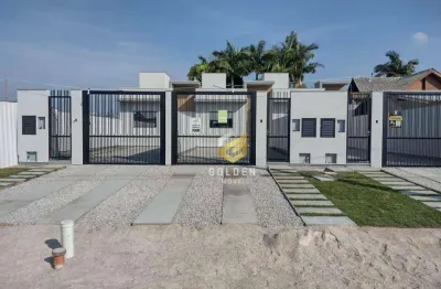 Casa com 2 dormitórios à venda, 62 m² por r$ 440.000,00 - praça - tijucas/sc