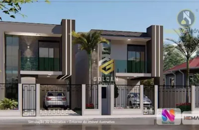 Sobrado com 3 dormitórios à venda, 111 m² por R$ 800.000,00 - Bosque da Mata - Tijucas/SC