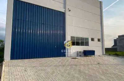 Galpão para alugar, 281 m² por r$ 6.075,00/ano - santa luzia - tijucas/sc