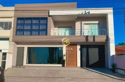 Apartamento com 3 dormitórios à venda, 200 m² por r$ 2.300.000,00 - universitário - tijucas/sc