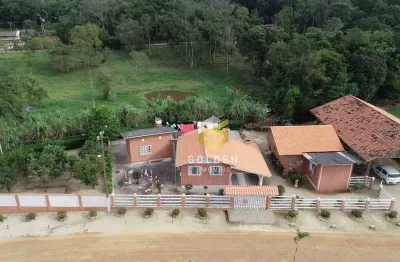 Sítio com 4 dormitórios à venda, 1750 m² por R$ 750.0 - Ctg Silva Neto - Canelinha/SC