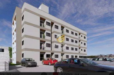 Apartamento com 2 dormitórios à venda, 50 m² por r$ 310.000,00 - praça - tijucas/sc