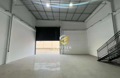 Galpão para alugar, 398 m² por r$ 8.500,00/mês - praça - tijucas/sc