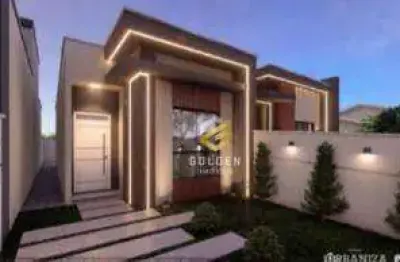 Casa com 2 dormitórios à venda, 52 m² por r$ 340.000,00 - loteamento colina verde - canelinha/sc