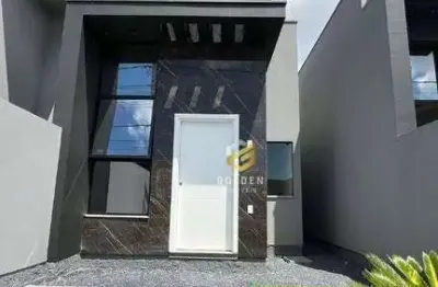 Casa com 2 dormitórios à venda, 60 m² por r$ 424.900,00 - loteamento br felice - tijucas/sc
