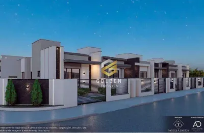 Casa com 2 dormitórios à venda, 53 m² por r$ 429.900,00 - dom geraldo - tijucas/sc