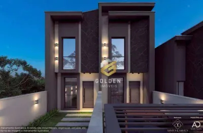 Sobrado com 2 dormitórios à venda, 72 m² por r$ 434.900,00 - loteamento br felice - tijucas/sc