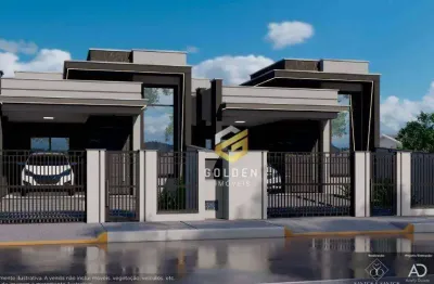 Casa com 2 dormitórios à venda, 79 m² por r$ 609.900,00 - bosque da mata - tijucas/sc