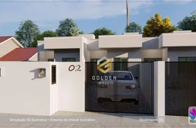 Casa com 2 dormitórios à venda, 60 m² por r$ 300.000,00 - nova descoberta - tijucas/sc