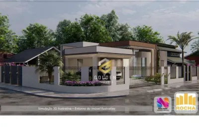 Casa com 3 dormitórios à venda, 157 m² por r$ 1.700.000,00 - bosque da mata - tijucas/sc