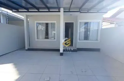 Casa com 2 dormitórios à venda, 70 m² por r$ 580.000,00 - mata atlântica - tijucas/sc