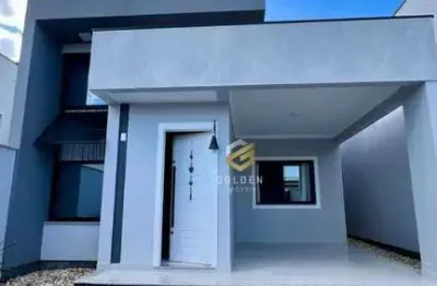 Casa com 2 dormitórios à venda, 79 m² por r$ 590.000,00 - bosque da mata - tijucas/sc