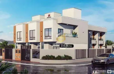 Sobrado com 2 dormitórios à venda, 69 m² por r$ 380.000,00 - loteamento flora e flora - tijucas/sc