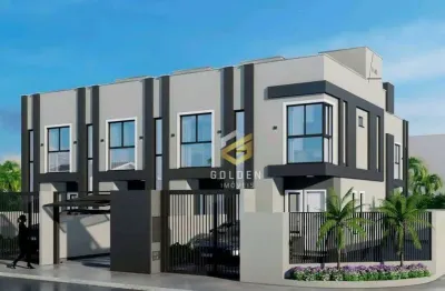 Sobrado com 2 dormitórios à venda, 68 m² por r$ 399.000,00 - loteamento flora e flora - tijucas/sc