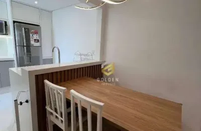 Apartamento com 2 dormitórios mobiliado à venda, 45 m² por r$ 425.000 - centro - tijucas/sc