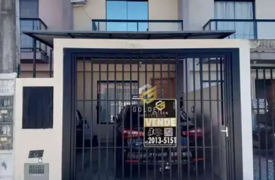 Sobrado com 2 dormitórios à venda, 62 m² por r$ 360.000 - praça - tijucas/sc