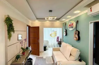 Apartamento com 2 dormitórios à venda, 58 m² por r$ 415.000 - mata atlântica - tijucas/sc