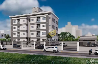 Apartamento com 2 dormitórios à venda, 53 m² por r$ 323.000,00 - areias - tijucas/sc