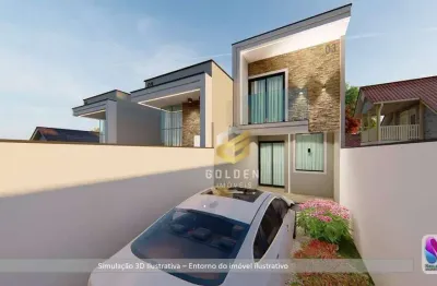 Sobrado com 2 dormitórios à venda, 72 m² por r$ 445.000 - joia - tijucas/sc