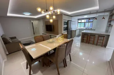 Apartamento Exclusivo 246m2 a 100m da praia com 4 dormitório sendo 02 suítes + 2 vagas de garagem