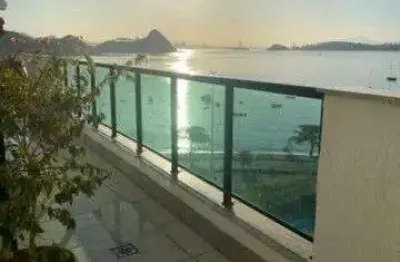 Cobertura com 3 quartos à venda no charitas, niterói , 200 m2 por r$ 2.250.000