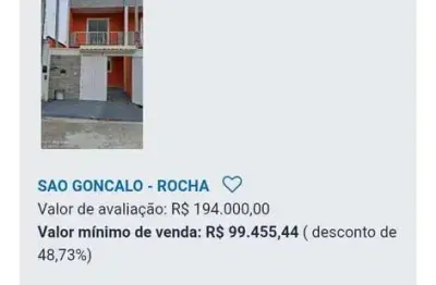Casa com 2 quartos à venda na travessa francisca marques, 33, rocha, são gonçalo, 60 m2 por r$ 99.455