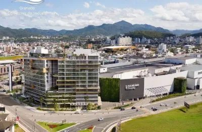 O primeiro residencial corpo único com um shopping no sul do país.
