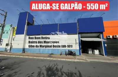 Galpão para locação 550m  municipios, balneario camboriu - sc