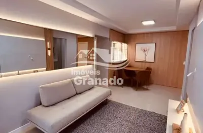 Apartamento mobiliado com 2 dormitórios à venda, tabuleiro, camboriu - sc
