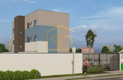 Apartamento Garden à venda em Curitiba, Cajuru, com 1 quarto, 26m²