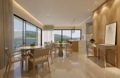 Apartamento a 100 metros praia novo ed thera com 30% de entrada + 24x